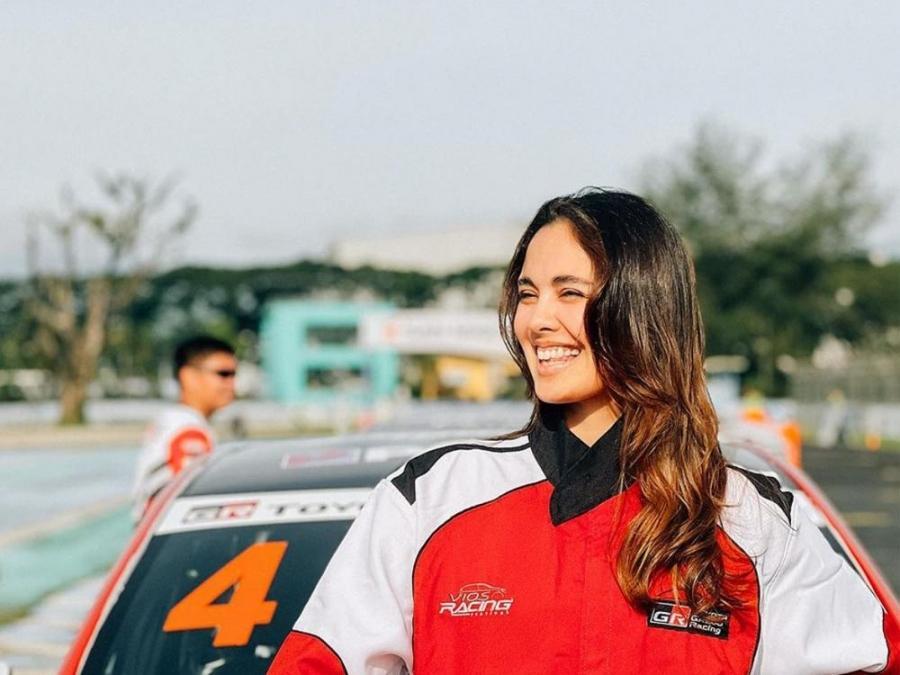 Megan Young races her heart out at this year's TGR Vios Cup GMA