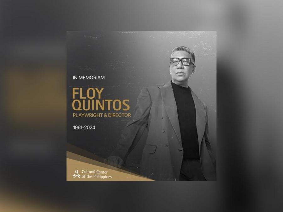 Cultural Center of the Philippines pays tribute to Floy Quintos