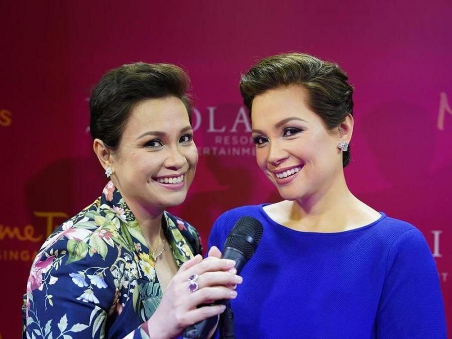 Lea Salonga wax figure at Madame Tussauds Singapore