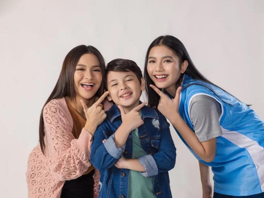 Althea Ablan, Princess Aliyah, and Euwenn Mikaell in Forever Young