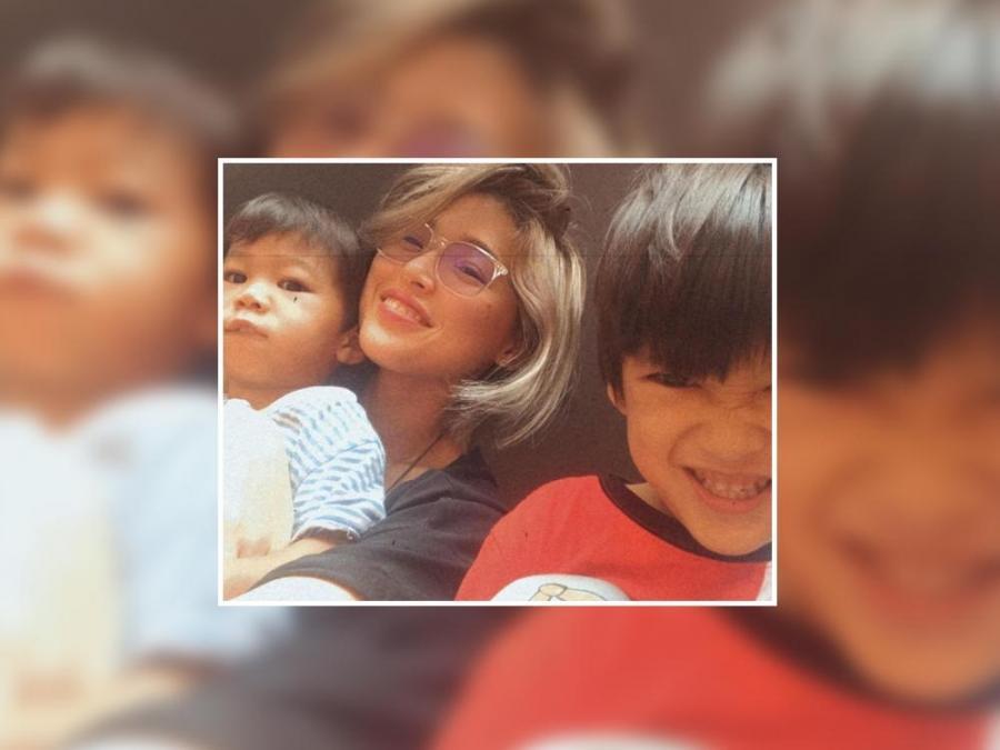 Kylie Padilla shares sweet moments with her sons Alas Joaquin and Axl ...