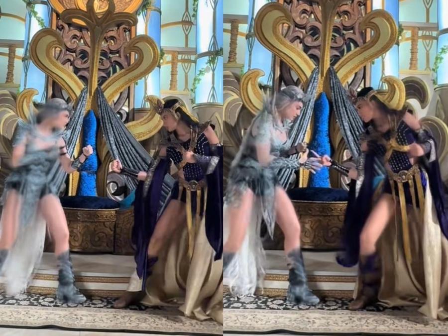 Sang'gre actress Michelle Dee and Rhian Ramos 