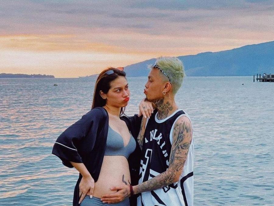 Zeinab Harake and Skusta Clee