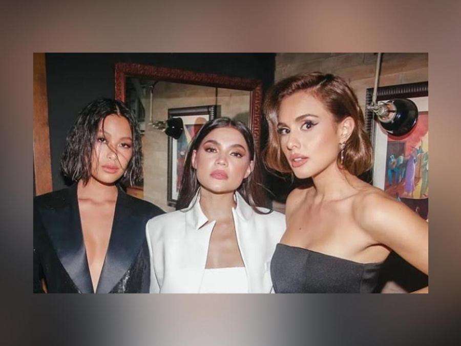 Rhian Ramos Max Collins and Michelle Dee