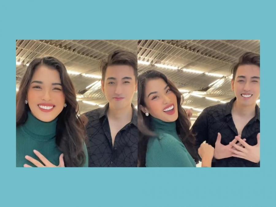 Shuvee Etrata and Michael Martinez