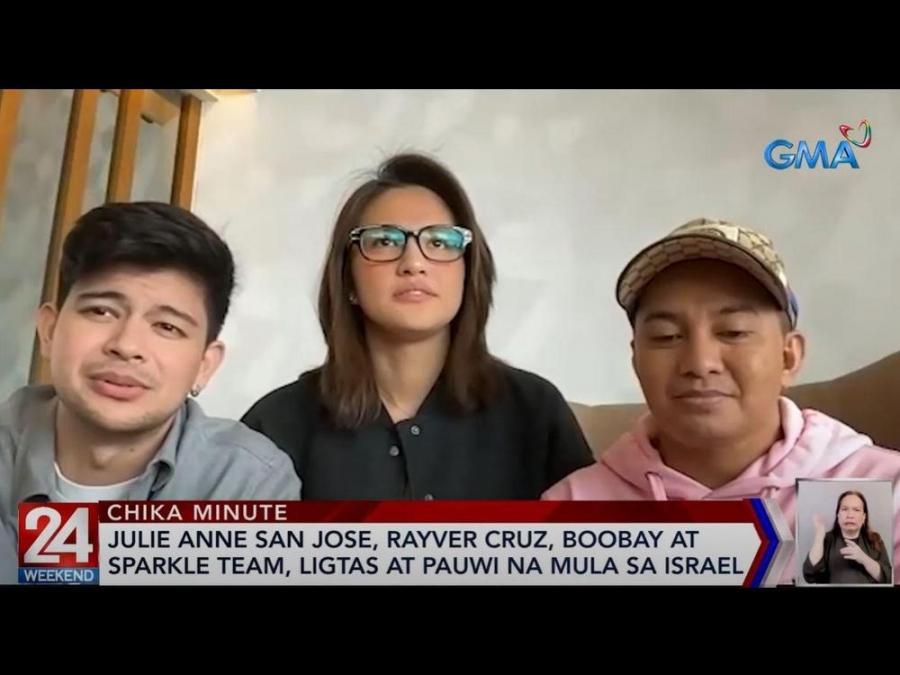 Julie Anne San Jose  Rayver Cruz Boobay