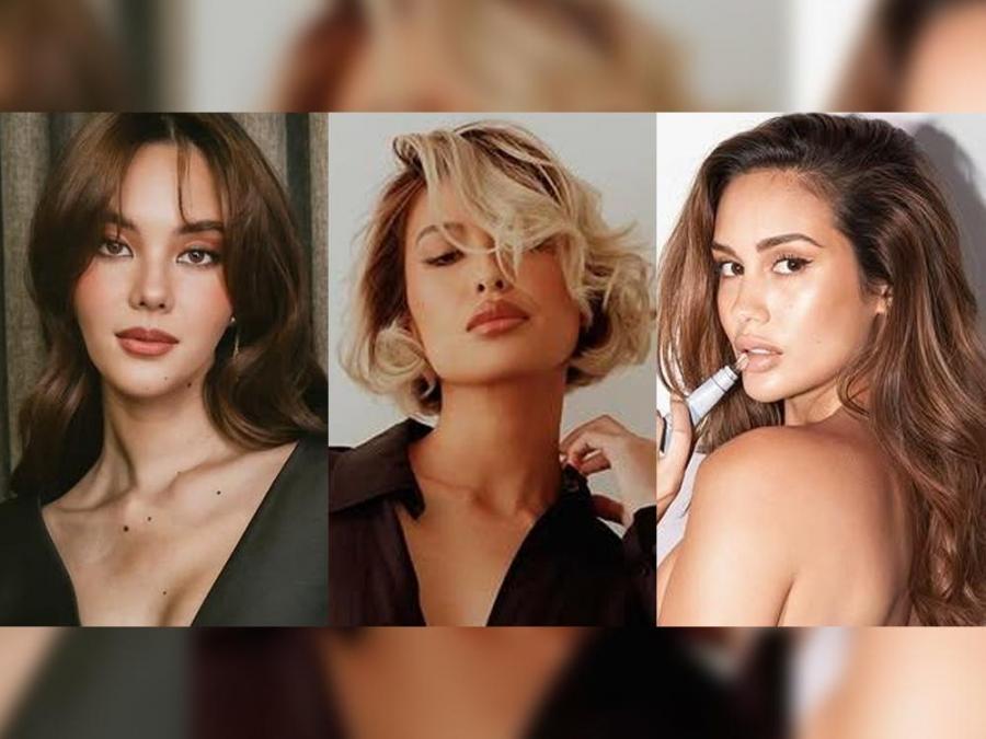 Catriona Gray, Michelle Dee, and Celeste Cortesi
