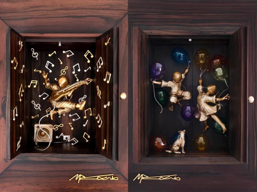 Artist's legacy comes to life through interactive brass works - GMA Network