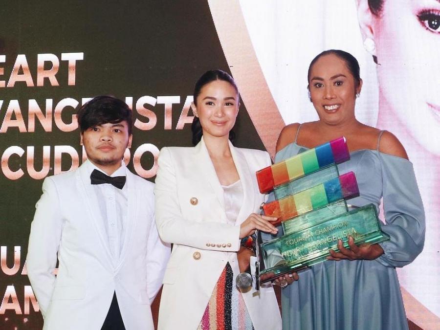 #EqualityNight: Heart Evangelista receives Equality Champion Award from ...