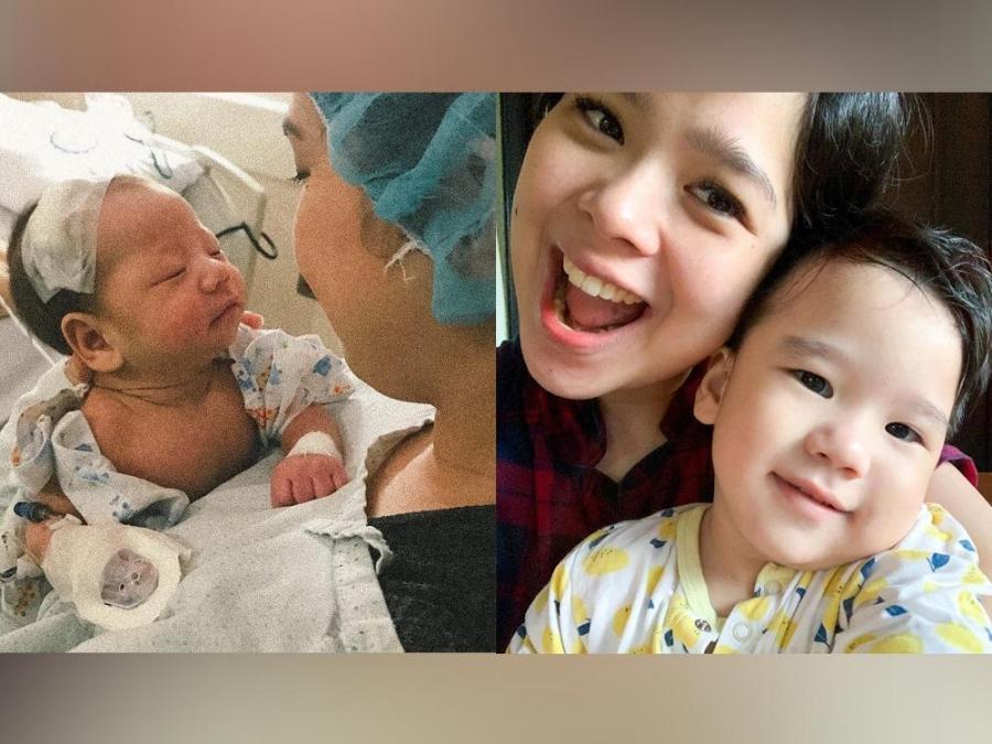 Saab Magalona and son Pancho