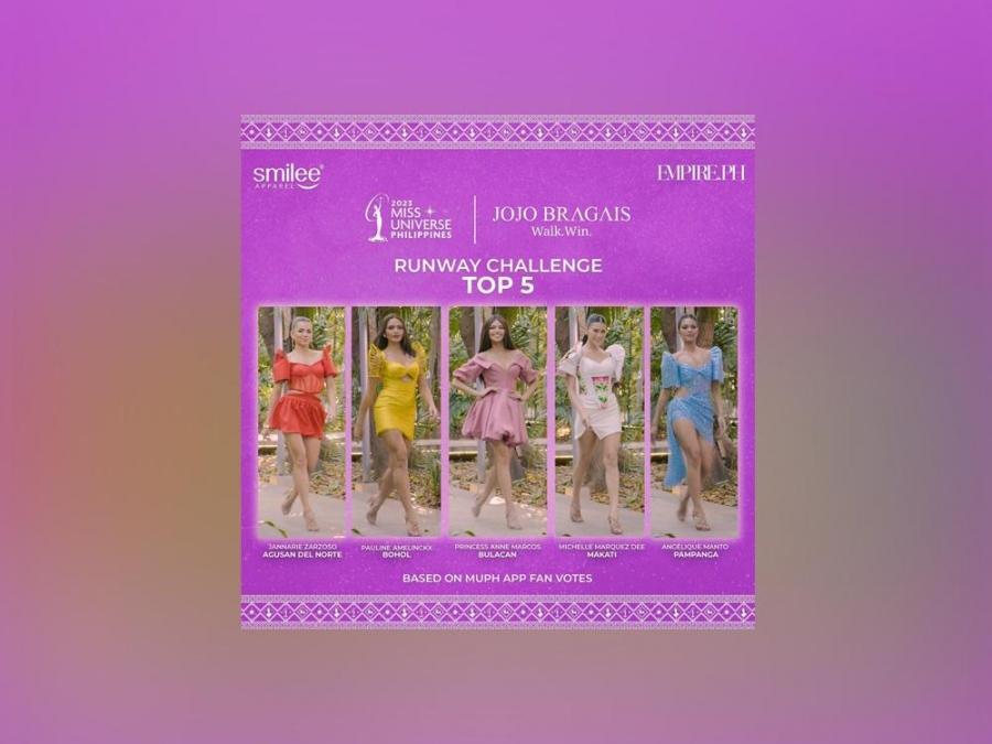 Miss Universe Philippines Runway Challenge winners