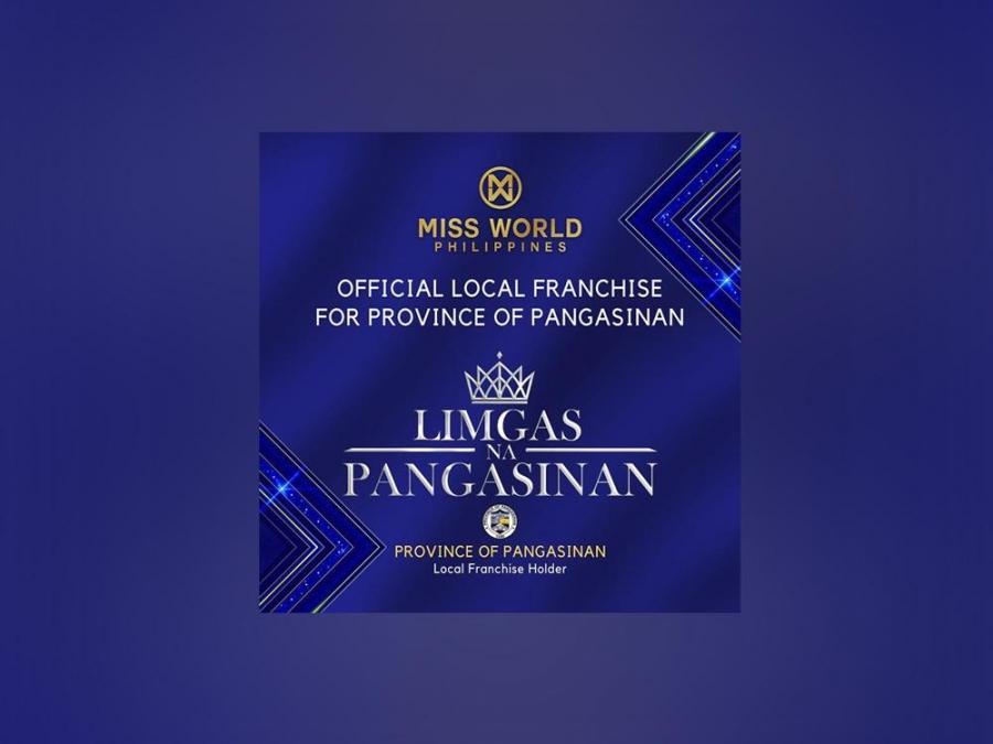 The provincial government of Pangasinan now holds a Miss World ...