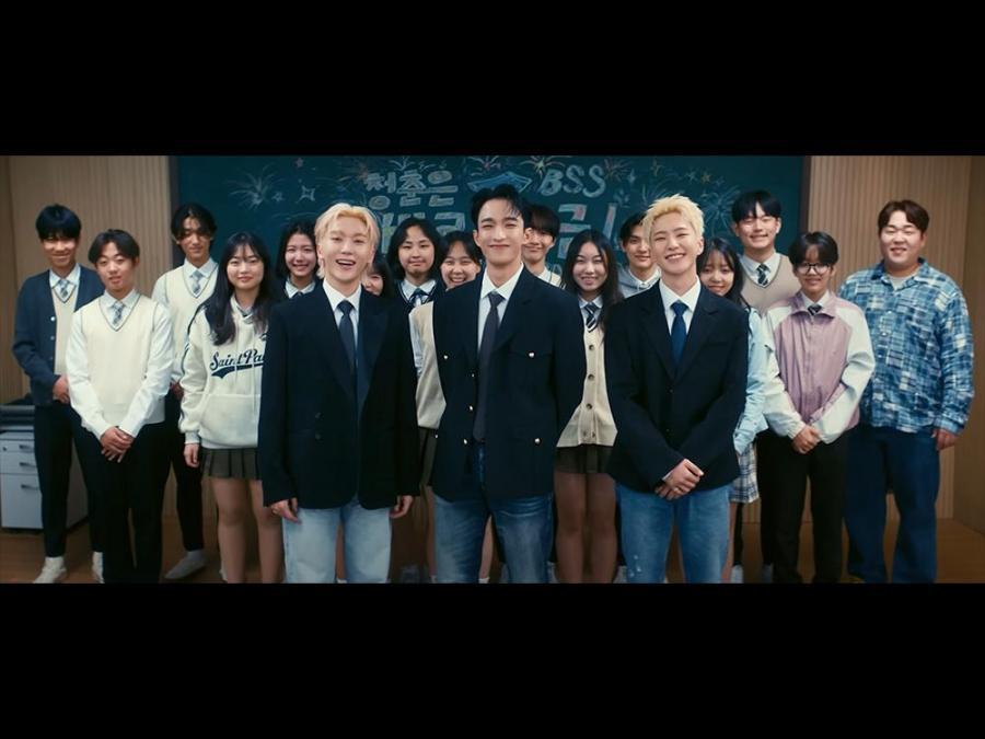 DK, Seungkwan, and Hoshi