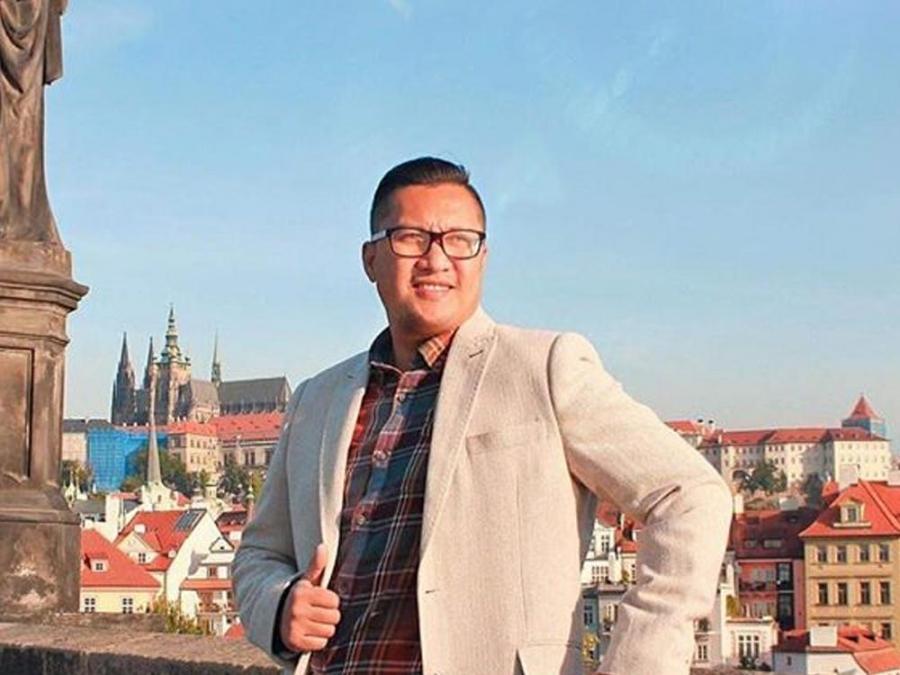 oscar oida birthday party via Zoom