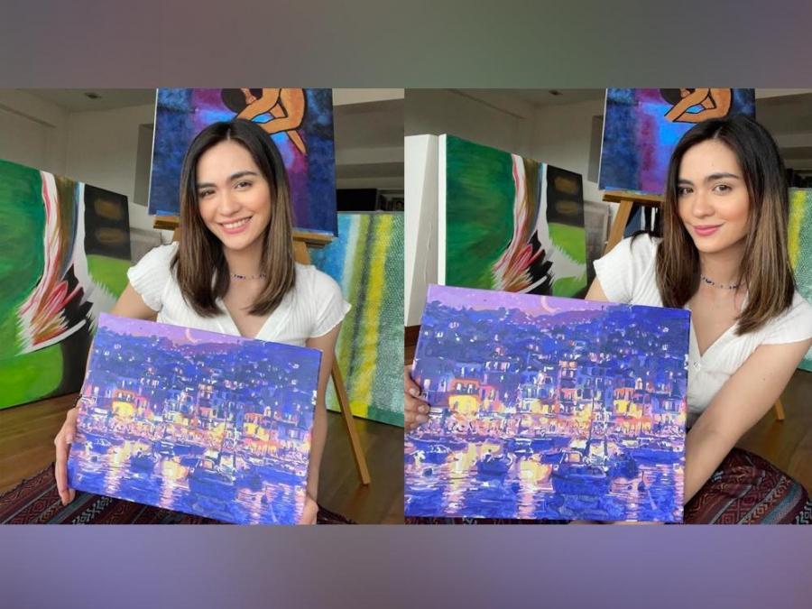 Angela Alarcon painting