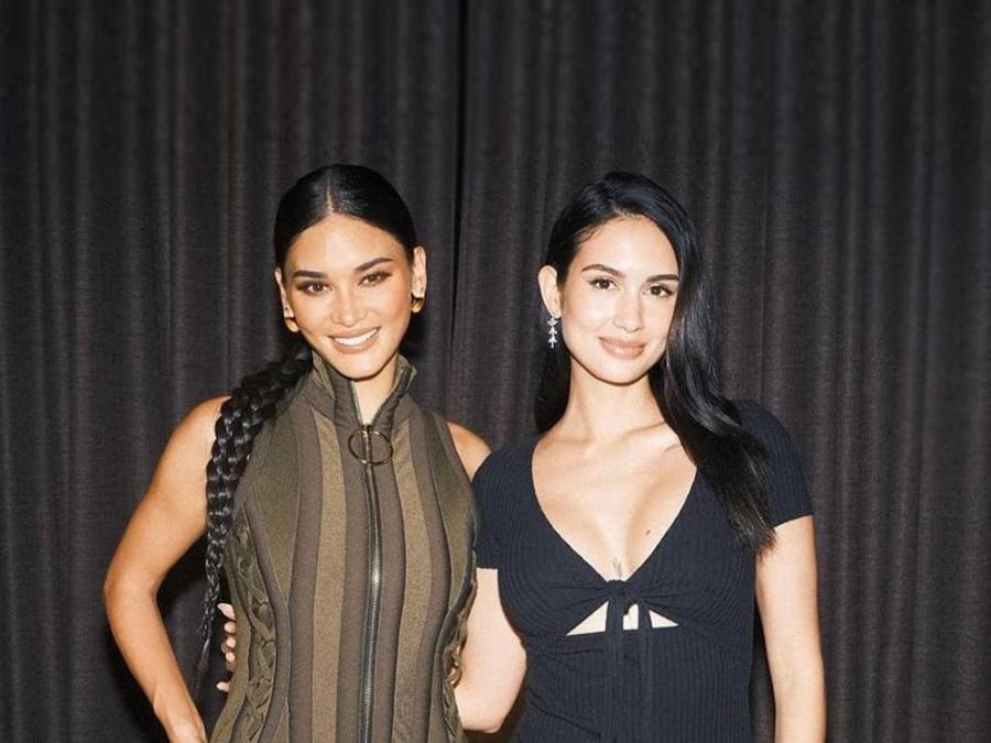 Pia Wurtzbach and Celeste Cortesi