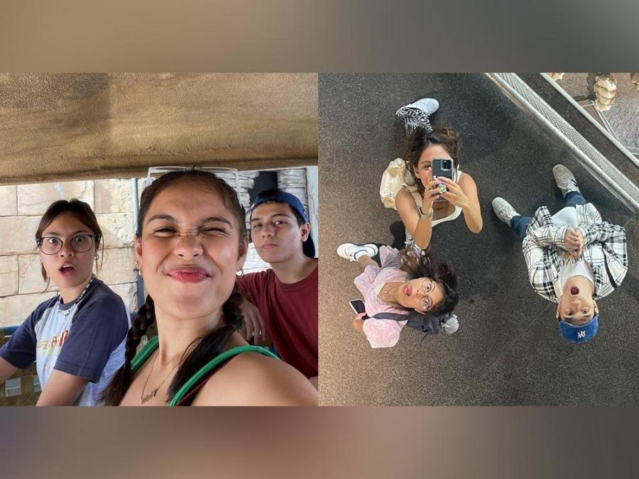 Rain Matienzo and siblings