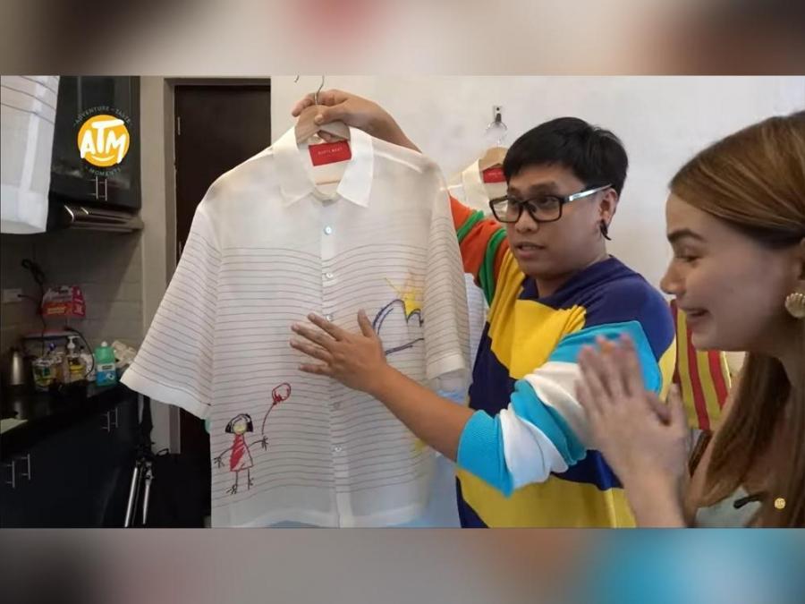 Daryl Maat's Pad Paper Barong is a fashionable nostalgic piece