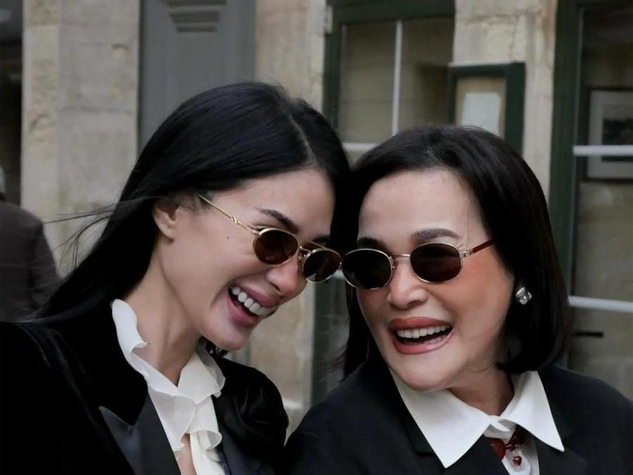 Heart Evangelista shares how she gets ready with her mom for Paris Fashion Week show