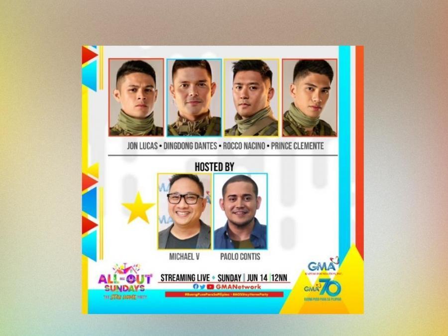 Descendants of the Sun Alpha Team on All Out Sundays