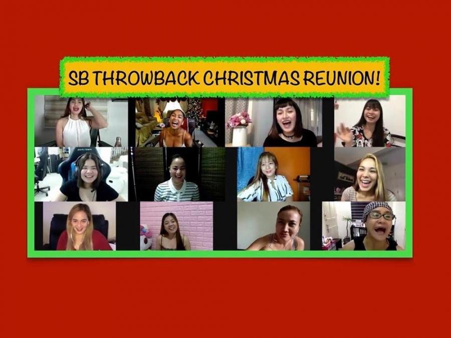 SexBomb Girls and Joy Cancio in video conference