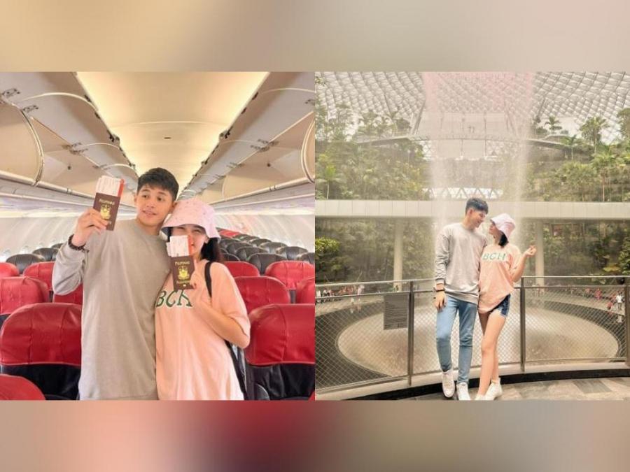 Allen Ansay and Sofia Pablo visit Singapore together | GMA Entertainment