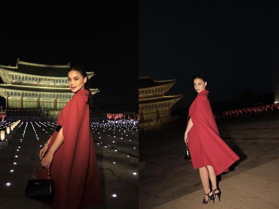 Anne Curtis is a fiery lady in red at Gucci show in Seoul
