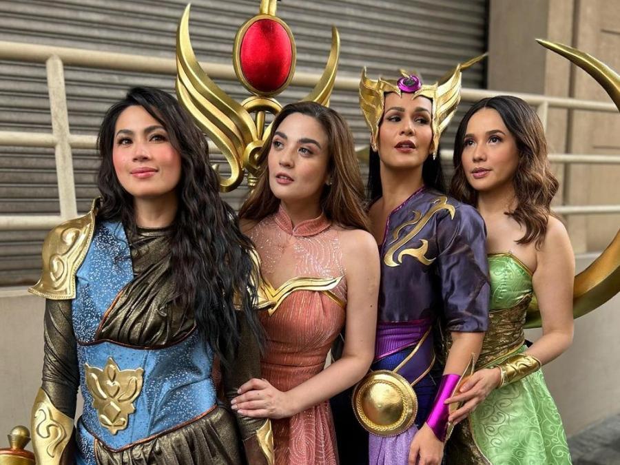 Former 'Encantadia' stars Diana Zubiri, Sunshine Dizon, Iza Calzado ...