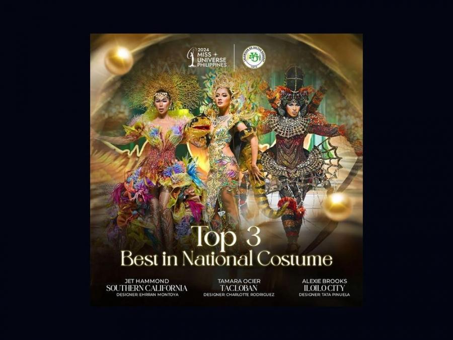 Miss Universe Philippines national costume competition finalists