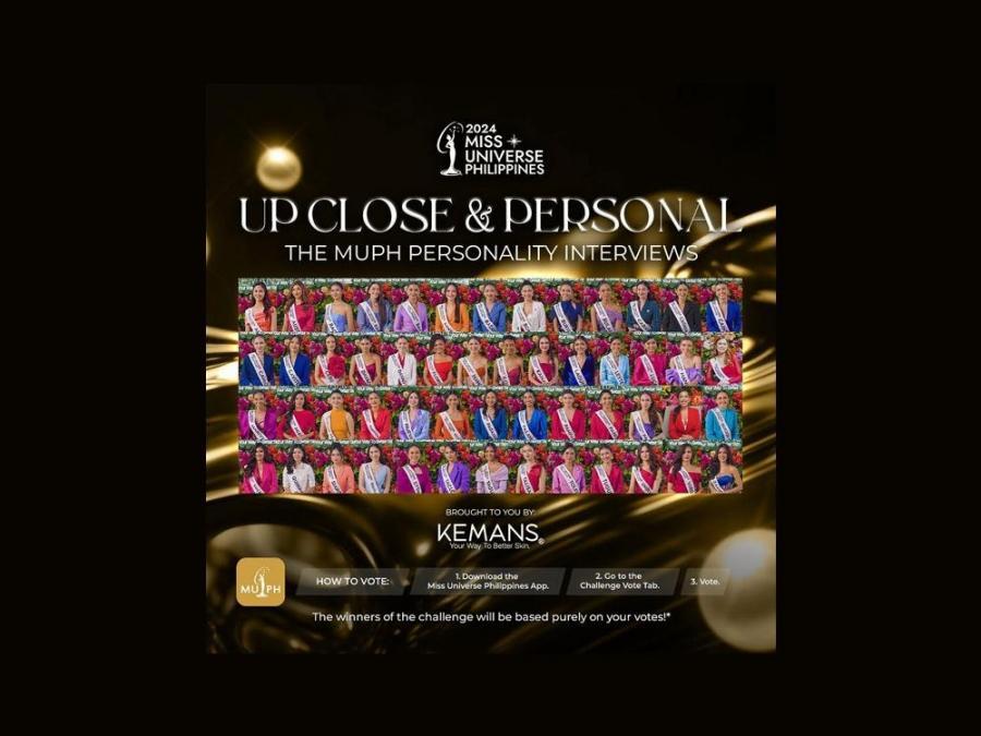 Miss Universe Philippines personality interviews