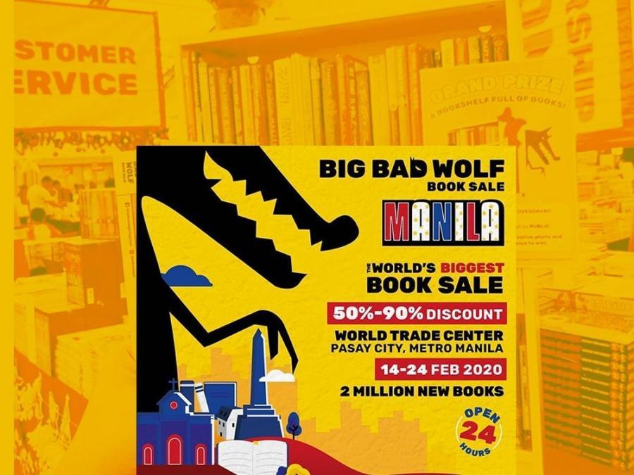 Big Bad Wolf Book Sale 2020 In Manila Will Observe Health Precautions ...