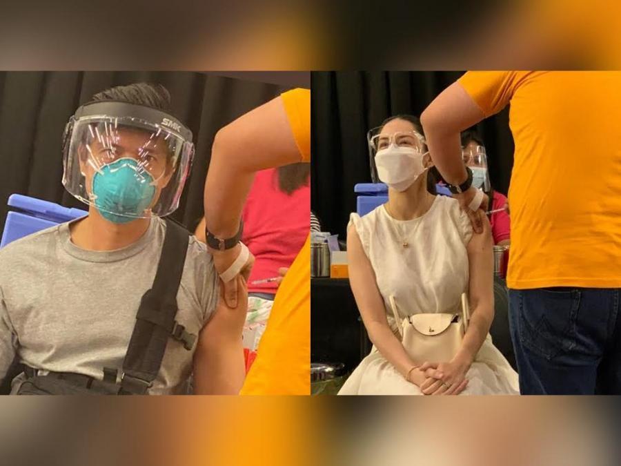 Dingdong Dantes and Marian Rivera