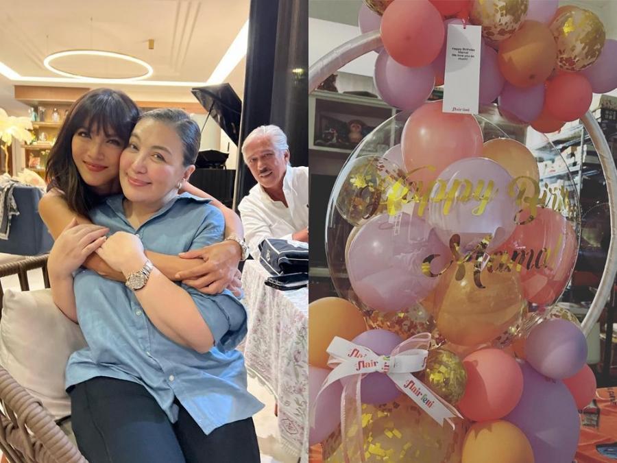 Sharon Cuneta receives sweet birthday surprise from her family and