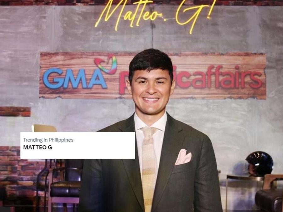 Matteo is now a Kapuso