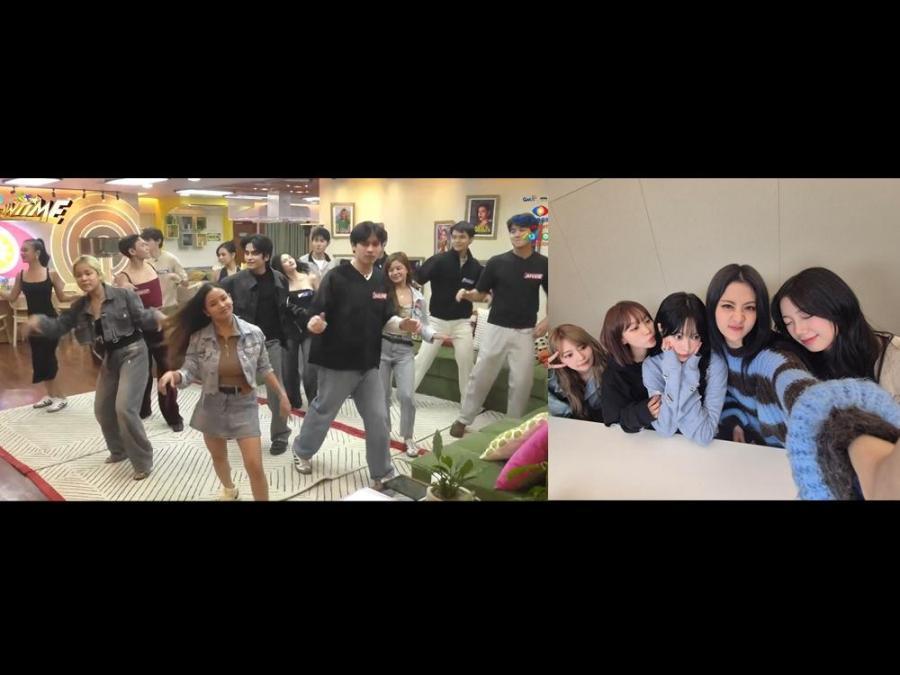 Le Sserafim and Pinoy Big Brother Celebrity Collab Edition housemates