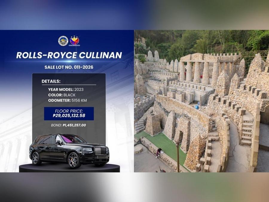 Igorot Stone Kingdom acquires Discaya's Rolls-Royce for P29M