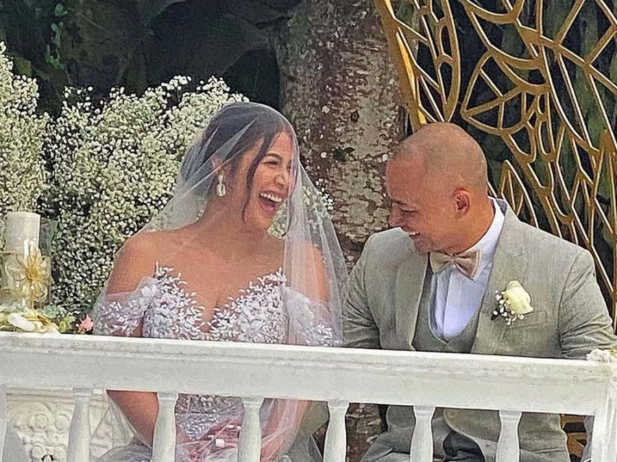 First Look Valerie Concepcion Marries Non Showbiz Bf In Cavite