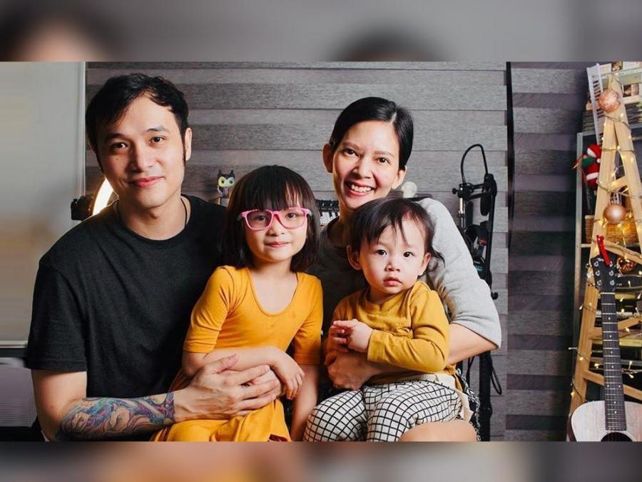 Chynna Ortaleza and Kean Cipriano with kids