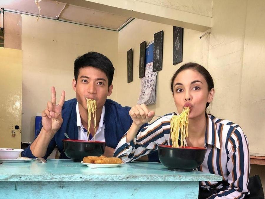 Megan Young and Mikael Daez