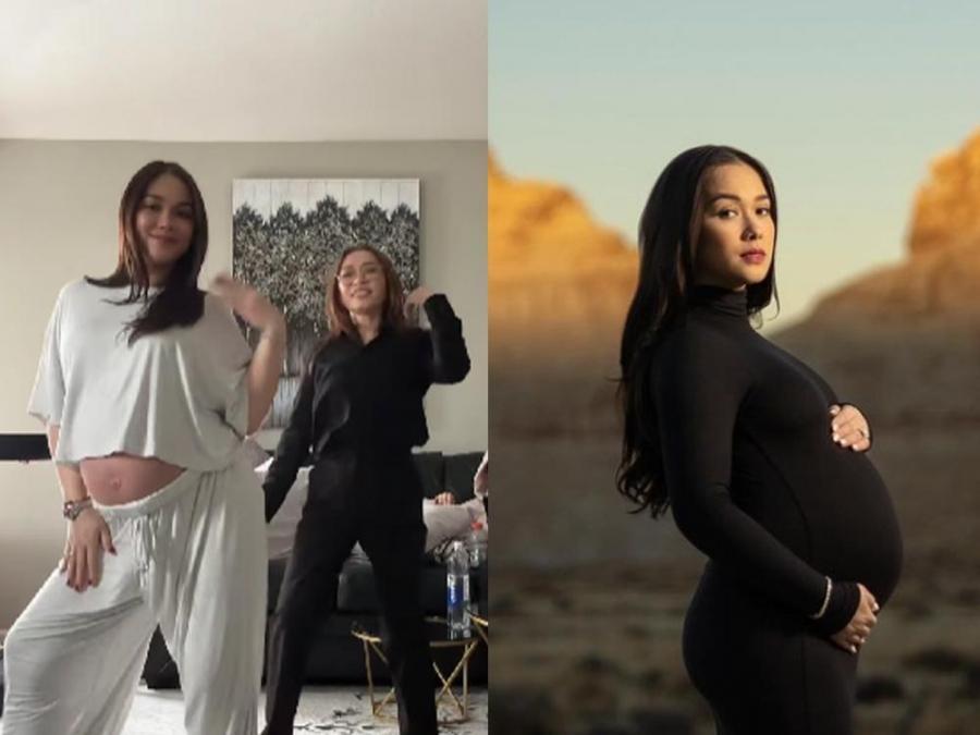 Maja Salvador trending dance video in TikTok