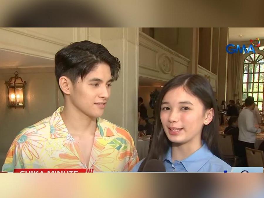 Allen Ansay and Sofia Pablo