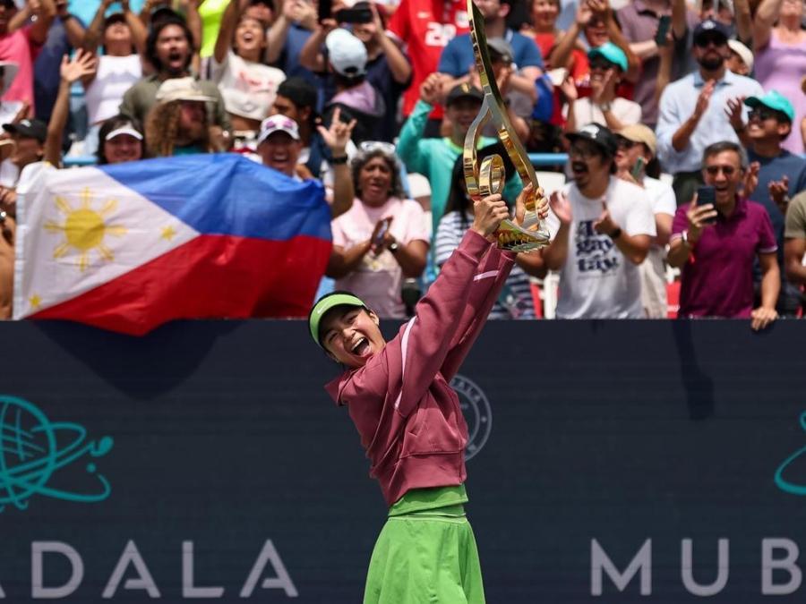Senate recognizes Alex Eala's historic WTA title