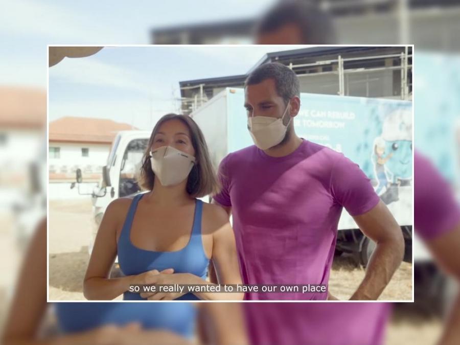 Solenn Heussaff and Nico Bolzico house