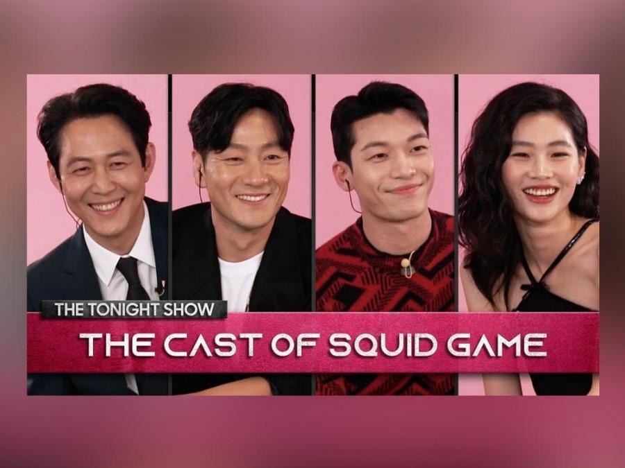 Squid Game Cast Plays Schoolyard Games On Jimmy Fallon