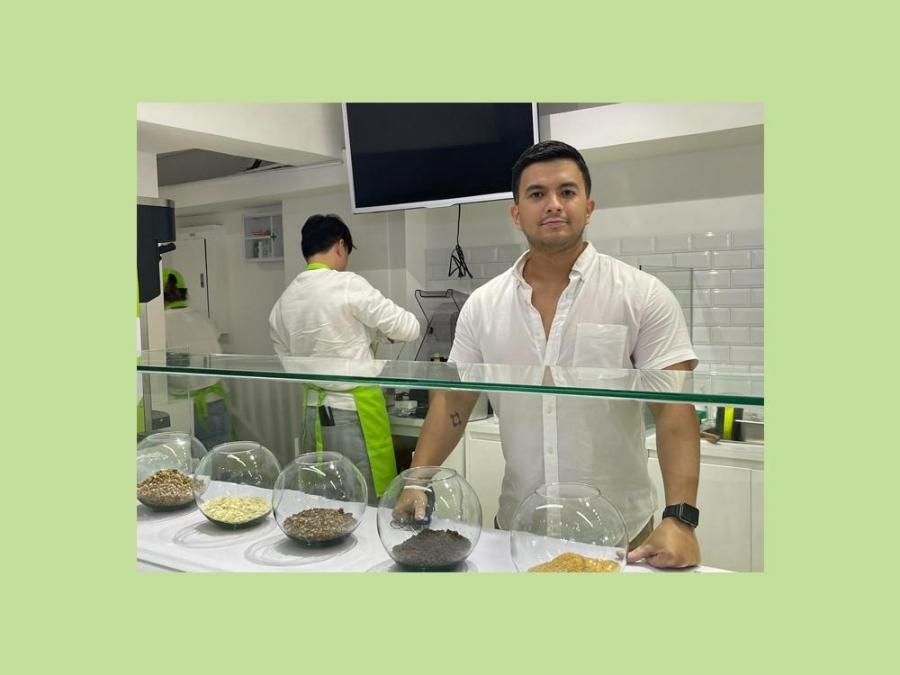 Sparkle actor Lucho Ayala opens new yoghurt store in Timog | GMA ...