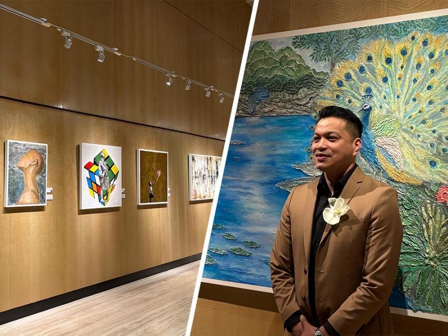 Spencer Ozo wants to evoke emotions with 'Intimate Reflections' exhibit