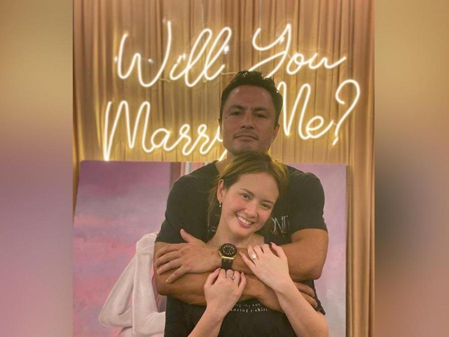 Derek Ramsay and Ellen Adarna