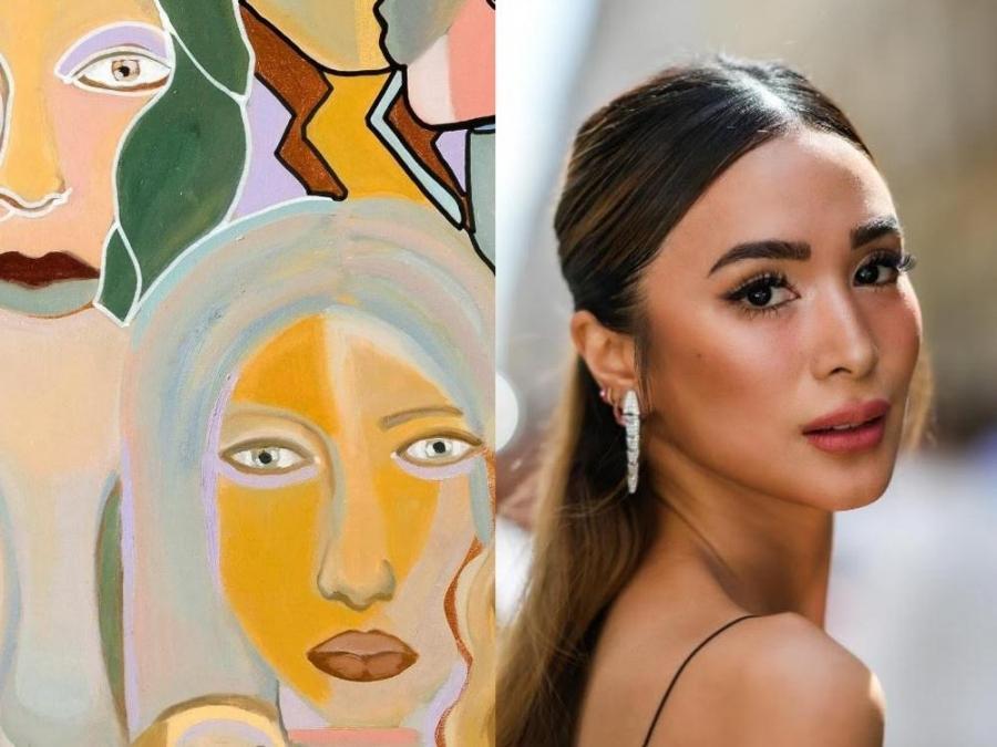 LOOK: Heart Evangelista donates painting for COVID-19 frontliners