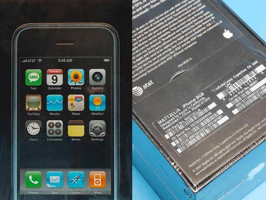 radar ophavsret audition Unopened 1st gen iPhone sells for more than $35,000