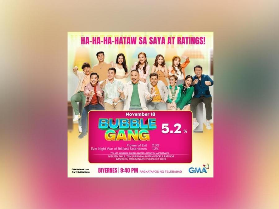 'Bubble Gang's' 27th Anniversary Special Beats Rival Programs Last